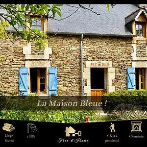 Ferienhaus La Maison Bleue,authenticite, Nature, Simplicite, 2-5 Personnes, Sur, Moëlan-sur-Mer
